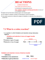 Redox Reactions