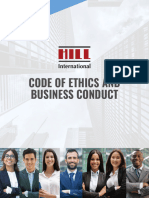 Hill International Code of Ethics and Business Conduct