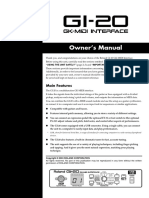 Owner's Manual: Main Features