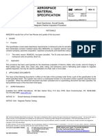 Aerospace Material Specification: Steel Cleanliness, Aircraft Quality Magnetic Particle Inspection Procedure