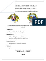 Informe Senescencia Foliar - Inoñan Valdera