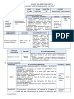 3 Sesión de Aprendizaje Sesion 4