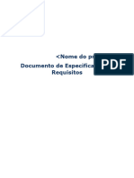 Documento de Especificação de Requisitos