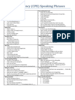 c2 Proficiency Cpe Speaking Phrases 1