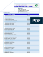 Lista de Aptos Primeros Auxilios