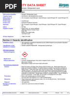 MSDS Nitrogen Cair