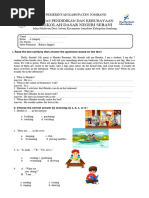 Soal PTS - STS Bahasa Inggris Kelas 4 Semester 1 Kurikulum Merdeka T.A 2023-2024