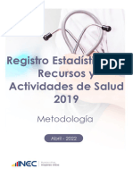 Metodología RAS 2019