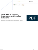 2024 AMC 8 Problem Breakdown and Detailed Solutions - Blog Think Academy US 学而思