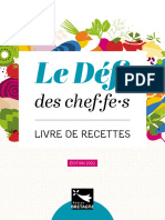 Livre de Recettes Defi Des Chefs 1