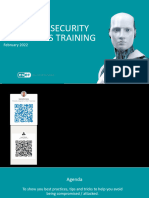 Eset Cybersecurity Awareness Training: February 2022