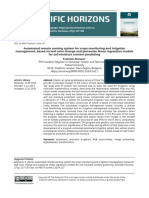 1 Automated Remote Sensing System For Crops Monitoring and Irrigation