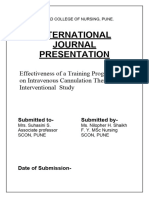 International Journal Presentation Main