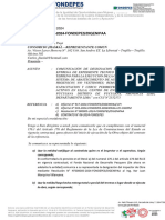 Carta - de Entrega de Terreno Pucusana