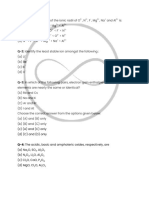 Periodic Properties Assignment End Game Crash Course