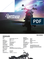 Royal Enfield Super Meteor 650 Technical Specifications Portuguese