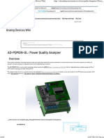 AD-PQMON-SL Power Quality Analyzer (Analog Devices Wiki)