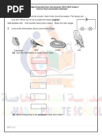 Final Science Reviewer Grade 6 s2 2024 Questions