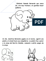 Cuento El Elefante Bernardo y Andresín y El Gato Panzudo