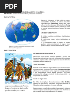 LAS TEORÍAS SOBRE EL POBLAMIENTO DE AMÉRICA 1ro 2da