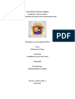 Monografía: Periodismo