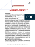 Apartado 8 Recomendaciones y Requerimientos Nutricionales en El Adulto NUYD053 2020