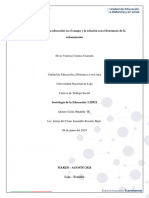 Tarea Aprendizaje Autonomo - U2 - Sociología de La Educación