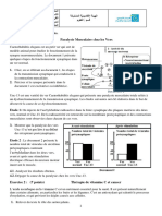 Exercice 1: (6.5 Points) Paralysie Musculaire Chez Les Vers