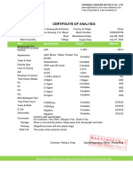 COA Ginseng Root Extract 1