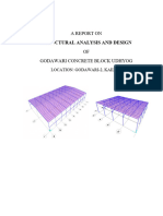 Godawari Concrete Block Structural Report