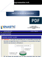Programmation - Web - PHP - Les - Bases - de - Donnees
