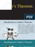 Arden's Theorem: A Short Presentation