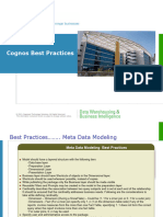 Cognos Best Practices Done Sep 13