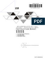 Modulo DVP 04DA SL Datasheet