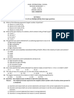 Class Xi Revision Worksheet I (2024-25)