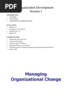 Organization Development Session 1: Methodology