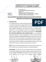 Acta Audiencia Proceso Abreviado - Reprogramacion