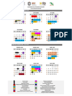 Calendario Escolar Ciclo 2019 - 2020