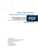 Zenic ONE-UME R22 V16.21.20C4 Unified Management and Orchestration Expert Unified Northbound MTOSI Interface Specifications (Inventory Volume)