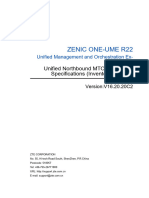 Zenic ONE-UME R22 V16.20.20C2 Unified Management and Orchestration Expert Unified Northbound MTOSI Interface Specifications (Inventory Volume)