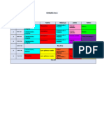 Horario 4to C 2024