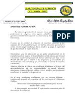 Circular de Admision 2024 - 2025