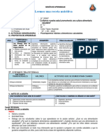 07 - 09-2023 Leemos Una Receta Nutritiva