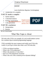 PART I: Overview Material: Supplementary Material: Java's Runtime Organization and The Java Virtual Machine