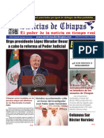 Periódico Noticias de Chiapas, Edición Virtual Miércoles 12 de Junio de 2024