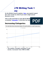 Basic IELTS Writing Task 1 Vocabulary