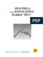 Reciclaje Licencia de Armas Tipo C