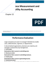 Performance Measurement and Responsibility Accounting