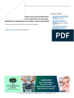 2019 - Fabrication, Characterization and Micromechanics Modeling of The Electrical Conductivity of Reduced Graphene Oxide