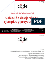 Colección de Ejercicios, Ejemplos y Proyecto Final